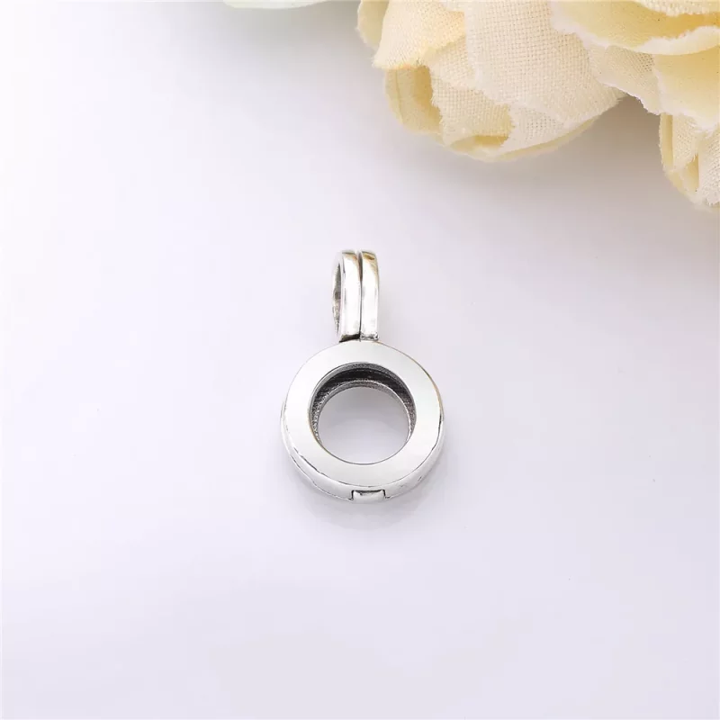 (imagen para) Charm colgante Locket en plata de ley Facetado - PANDORA - Ver 2