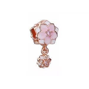 (imagen para) Charm colgante Magnolia Bloom Pale Cerise PANDORA Rose