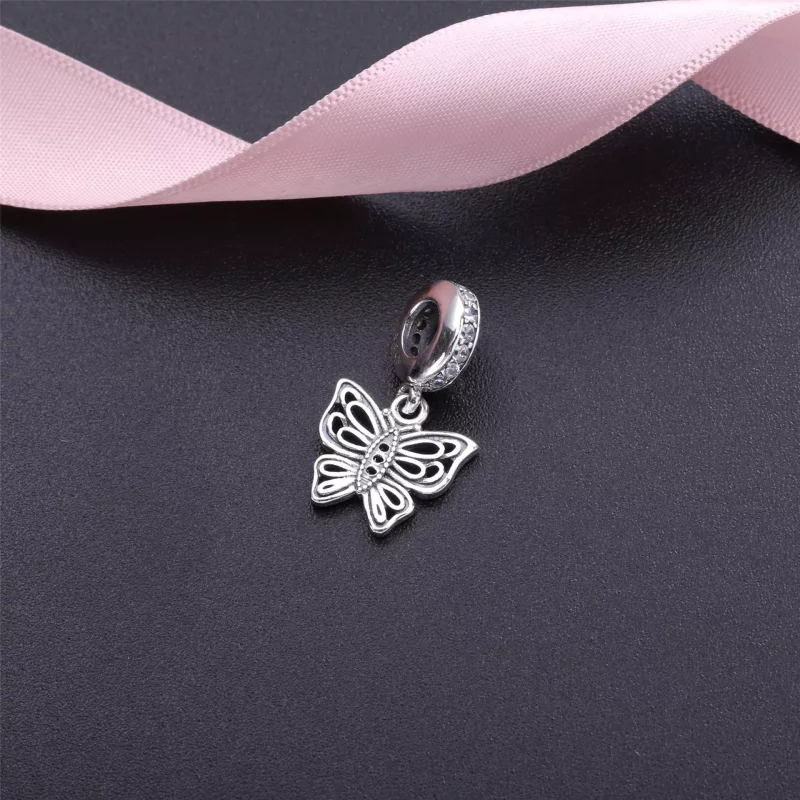 (imagen para) Charm colgante Mariposa Vintage - PANDORA - Ver 2