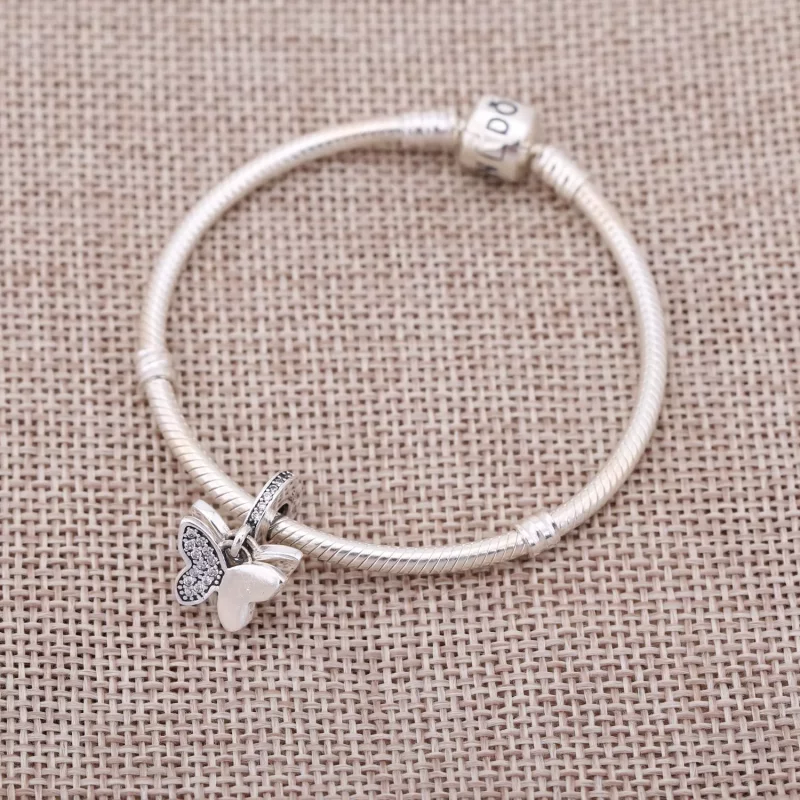 (imagen para) Charm colgante Mariposas que agitan PANDORA - Ver 2