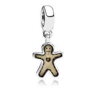 (imagen para) Charm Colgante Mu&ntilde;eco de Galleta de Jengibre - PANDORA