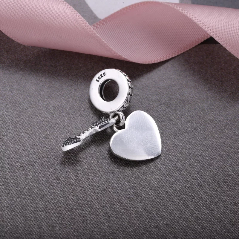 (imagen para) Charm colgante PANDORA Exclusivo Love Struck Sterling Silver PANDORA - Ver 3