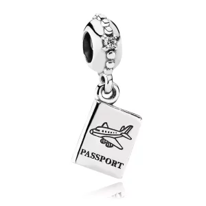 (imagen para) Charm Colgante Pasaporte - PANDORA