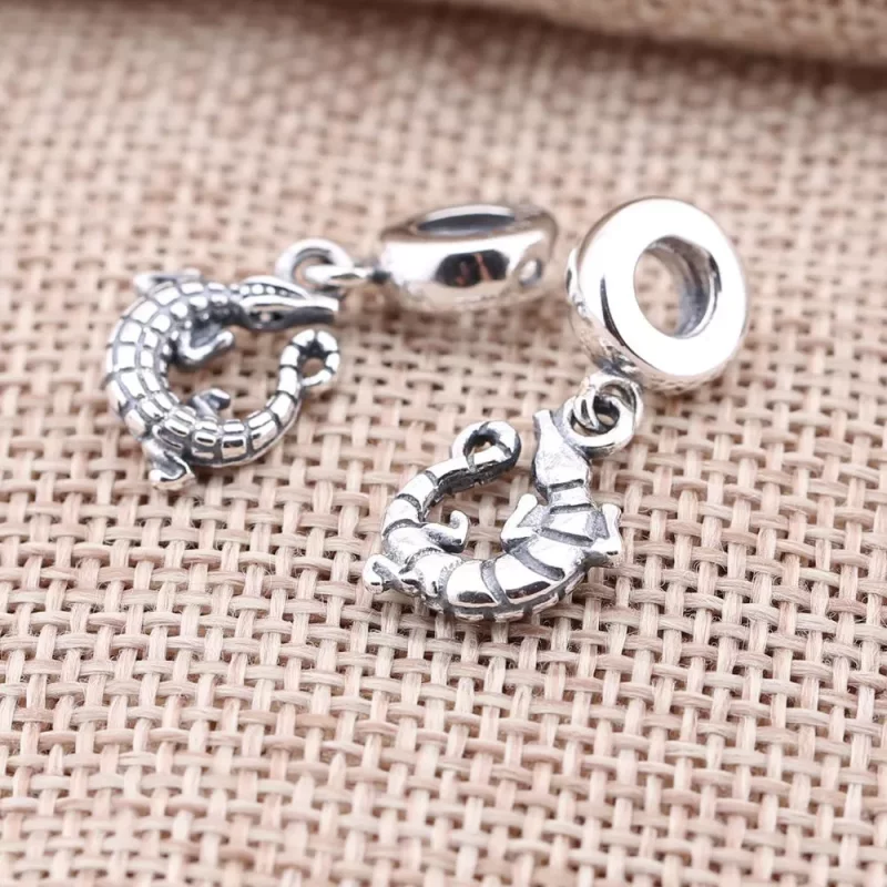 (imagen para) Charm colgante Plata de alig&aacute;tor PANDORA - Ver 2