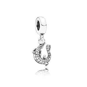 Charm colgante Plata de aligátor PANDORA (imagen para) Charm colgante Plata de aligátor PANDORA