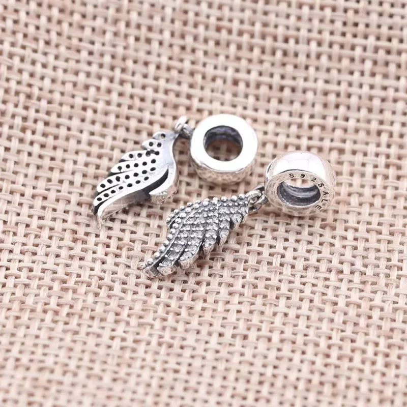(imagen para) Charm colgante Plumas Majestuosas - PANDORA - Ver 2
