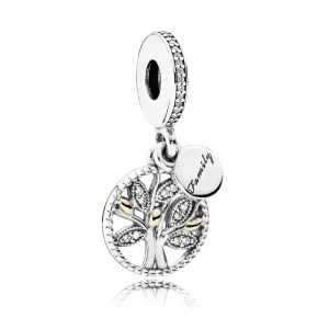 (imagen para) Charm colgante &aacute;rbol Familiar - PANDORA