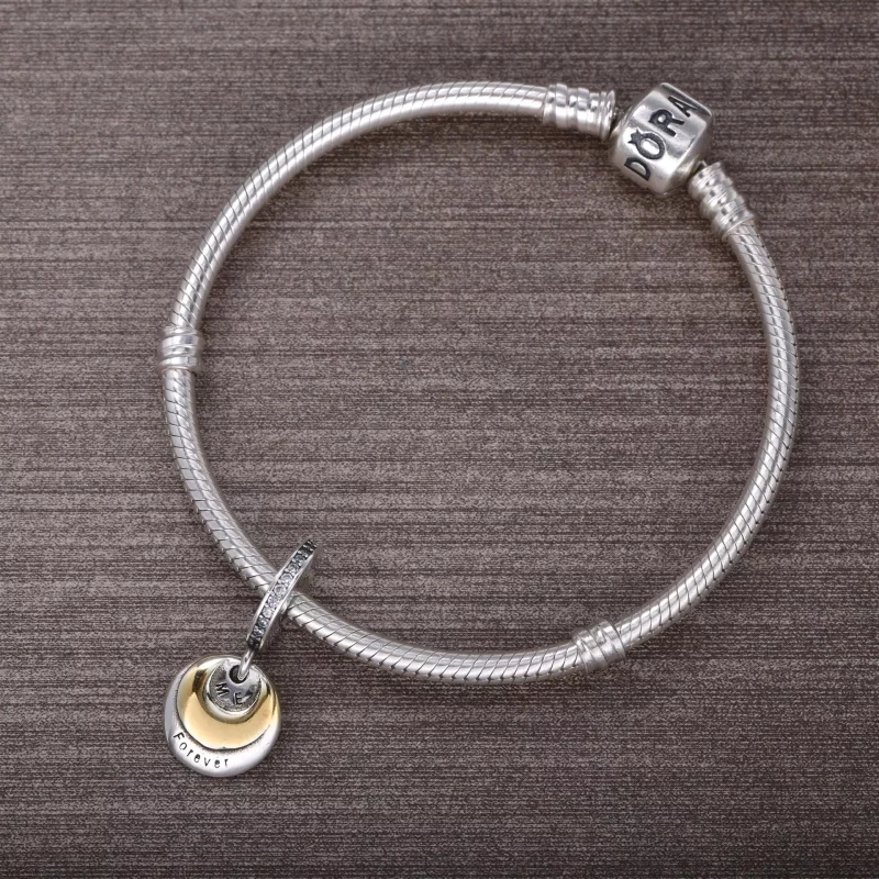 (imagen para) Charm colgante Tu y Yo para Siempre - PANDORA - Ver 5