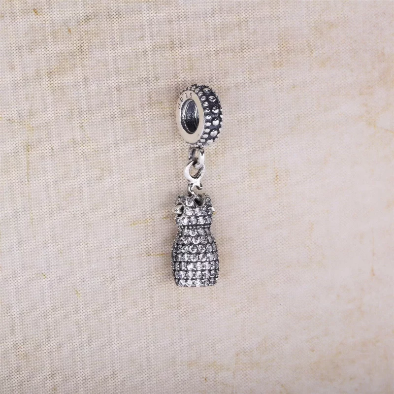 (imagen para) Charm colgante Vestido Deslumbrante - PANDORA - Ver 2