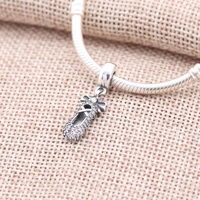 (imagen para) Charm colgante zapatilla de ballet - PANDORA - Ver 2