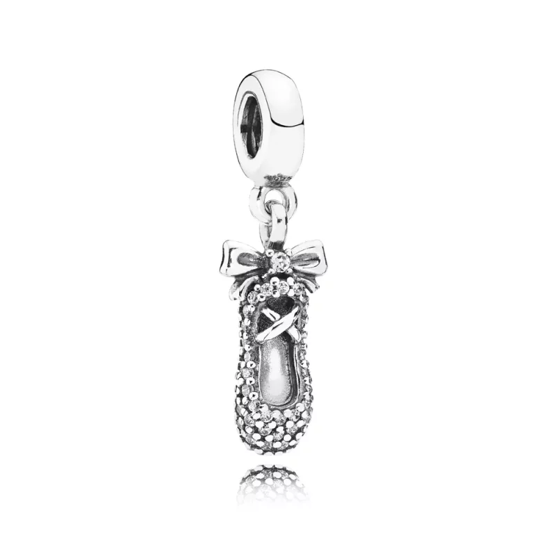 (imagen para) Charm colgante zapatilla de ballet - PANDORA