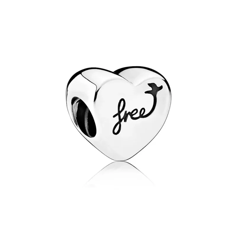 (imagen para) Charm Coraz&oacute;n de libertad PANDORA - Ver 4