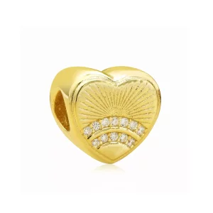 (imagen para) Charm Coraz&oacute;n del sol PANDORA Shine