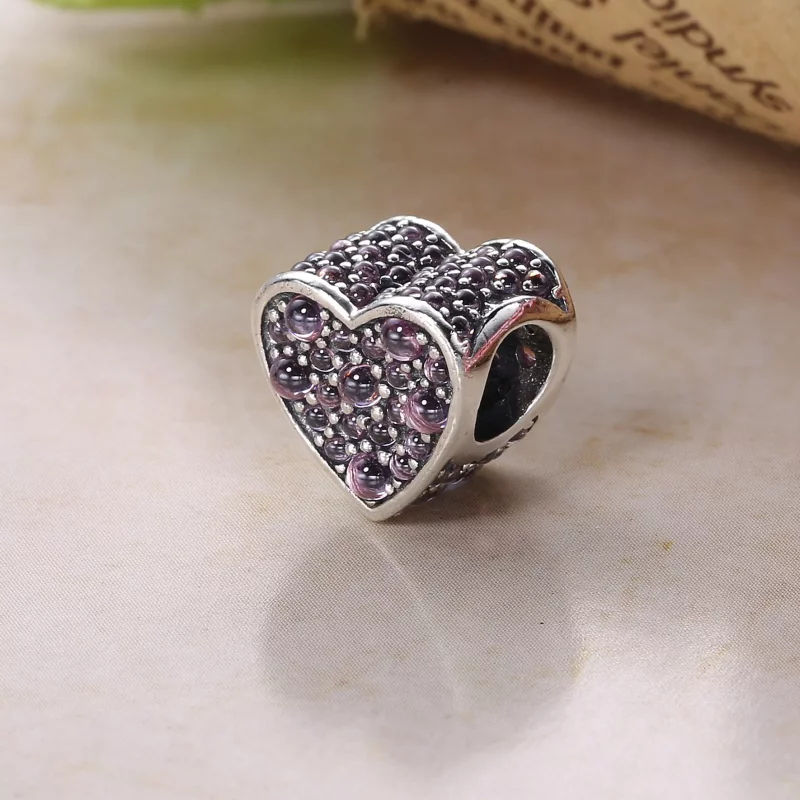 (imagen para) Charm Coraz&oacute;n Deslumbrante Rosa - PANDORA - Ver 4