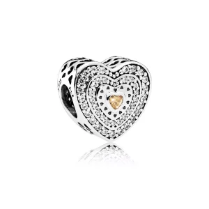 Charm Corazón pródigo PANDORA (imagen para) Charm Corazón pródigo PANDORA