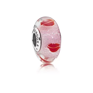 Charm cristal de Murano Besos Alrededor del Cristal - PANDORA (imagen para) Charm cristal de Murano Besos Alrededor del Cristal - PANDORA