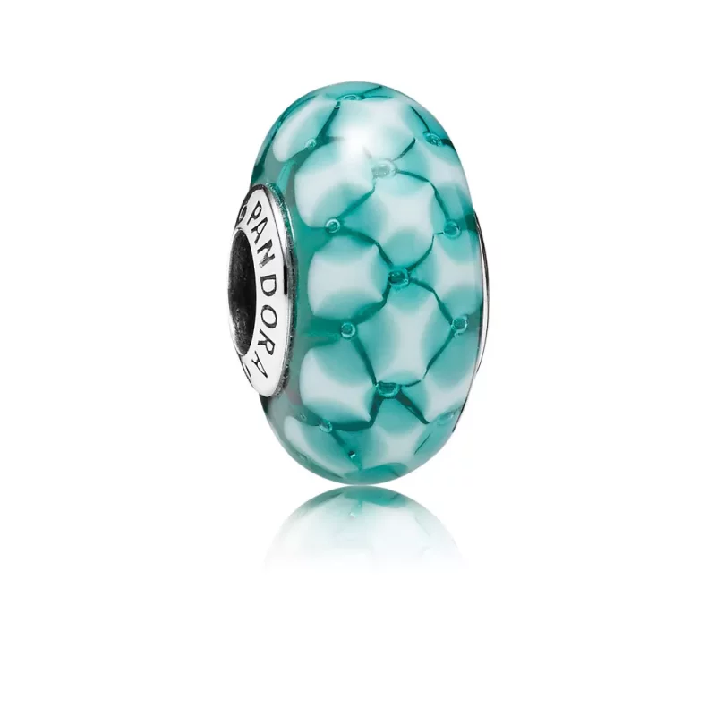 (imagen para) Charm cristal de Murano Celos&iacute;a azul - PANDORA
