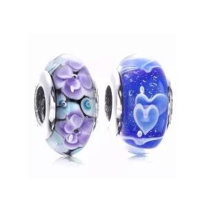 Charm cristal de Murano Flor - PANDORA (imagen para) Charm cristal de Murano Flor - PANDORA