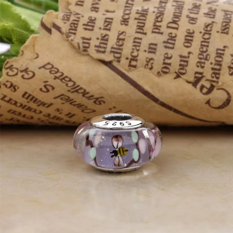 (imagen para) Charm cristal de Murano Jard&iacute;n Encantado - PANDORA - Ver 3