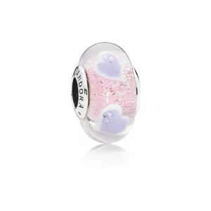 Charm cristal de Murano Lleno de Corazones - PANDORA (imagen para) Charm cristal de Murano Lleno de Corazones - PANDORA