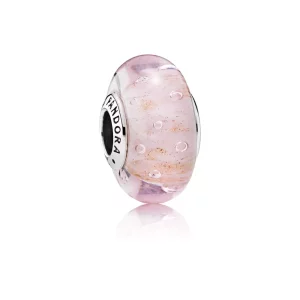 Charm cristal de Murano Rosa Brillante - PANDORA (imagen para) Charm cristal de Murano Rosa Brillante - PANDORA