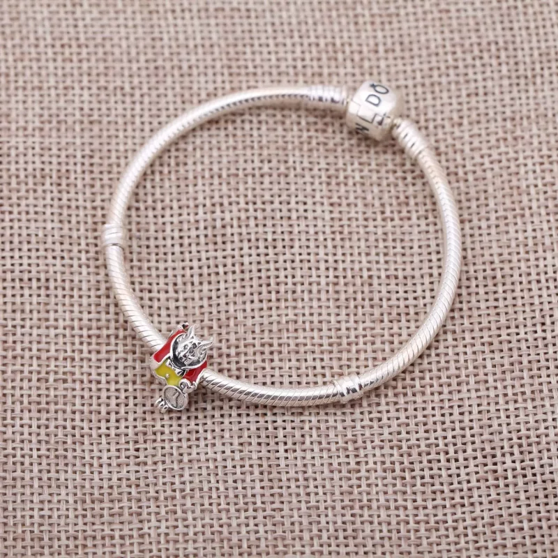 (imagen para) Charm Disney, conejo blanco PANDORA - Ver 2