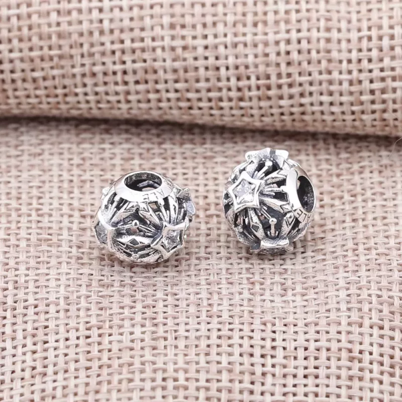 (imagen para) Charm Disney, copos de nieve congelados PANDORA - Ver 3