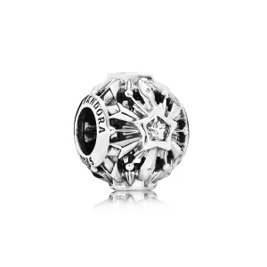 (imagen para) Charm Disney, copos de nieve congelados PANDORA