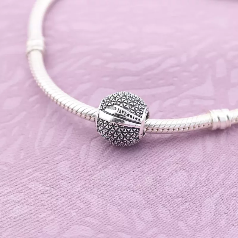 (imagen para) Charm Disney Epcot "Tierra de la nave espacial" PANDORA - Ver 2