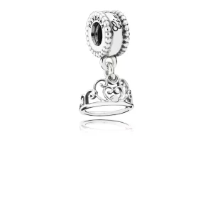 (imagen para) Charm Disney, la tiara de Cenicienta PANDORA