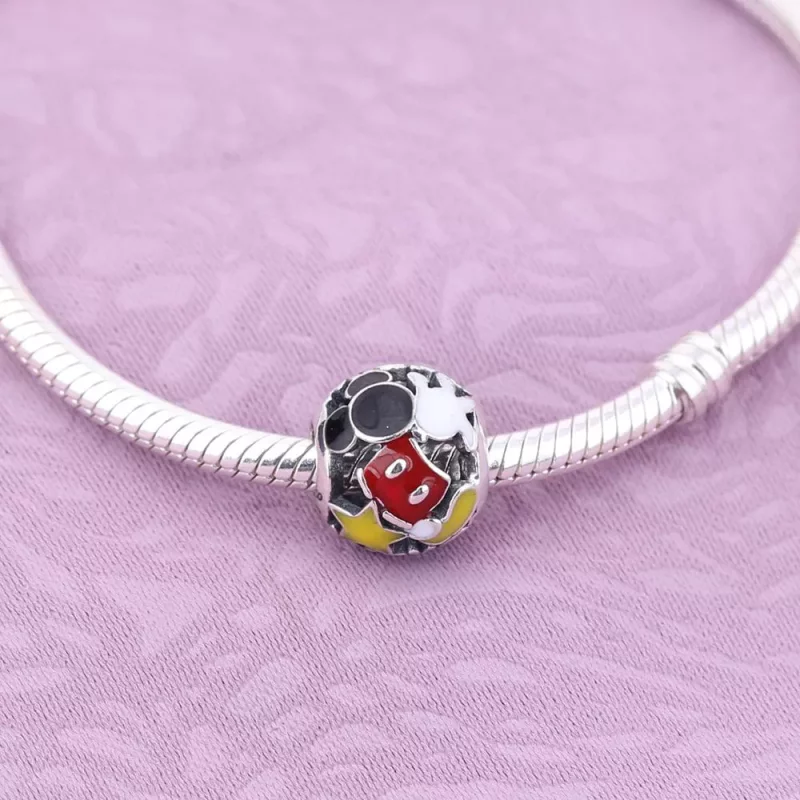 (imagen para) Charm Disney Mickey Mouse "Mickey Mania" PANDORA - Ver 2
