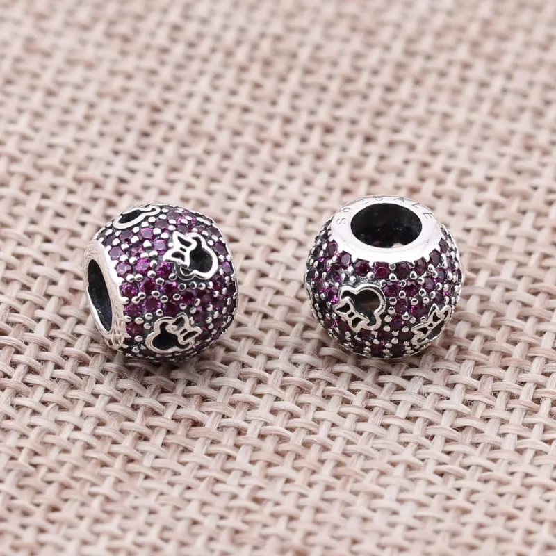 (imagen para) Charm Disney, Minnie Siluetas PANDORA - Ver 2