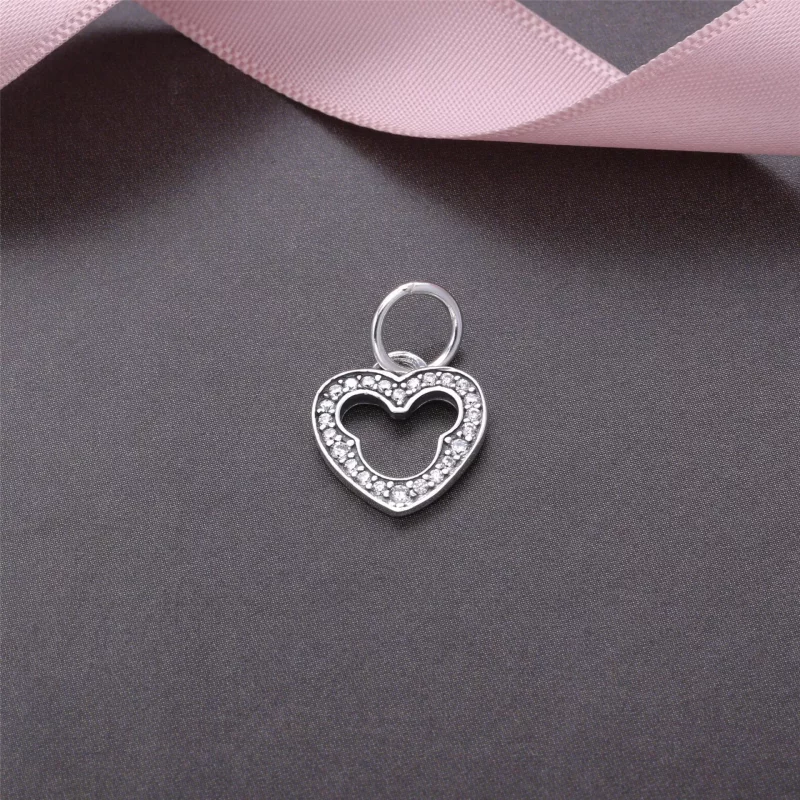 (imagen para) Charm Disney, silueta de Mickey PANDORA - Ver 2
