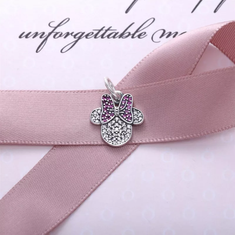 (imagen para) Charm Disney, Sparkling Icono de Minnie PANDORA - Ver 2