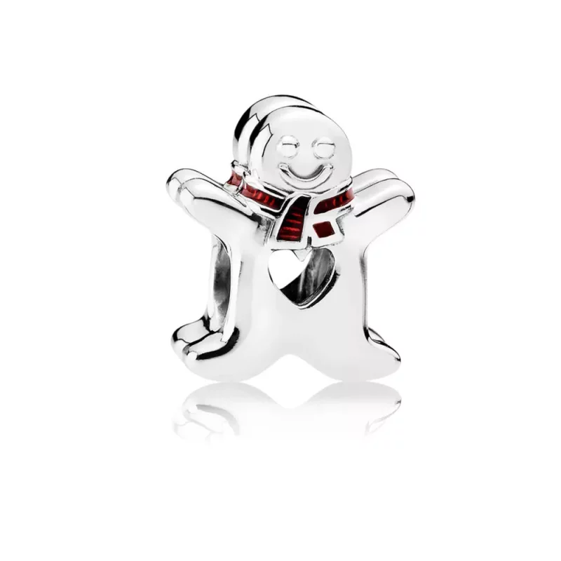 (imagen para) Charm Dulce Mu&ntilde;eco Navide&ntilde;o - PANDORA