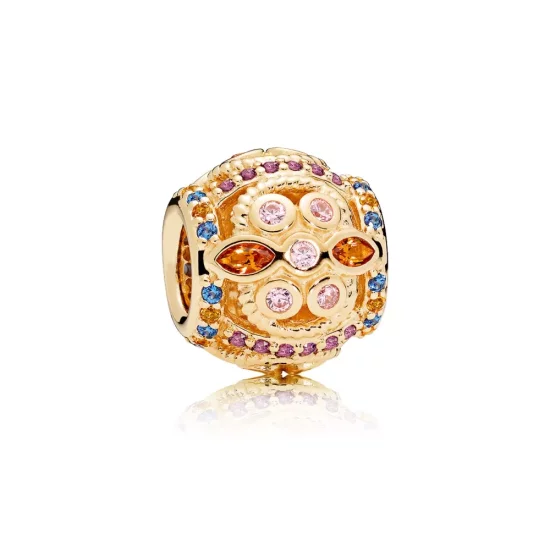 (imagen para) Charm en oro Fresco a Color - PANDORA