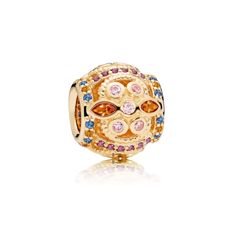(imagen para) Charm en oro Fresco a Color - PANDORA