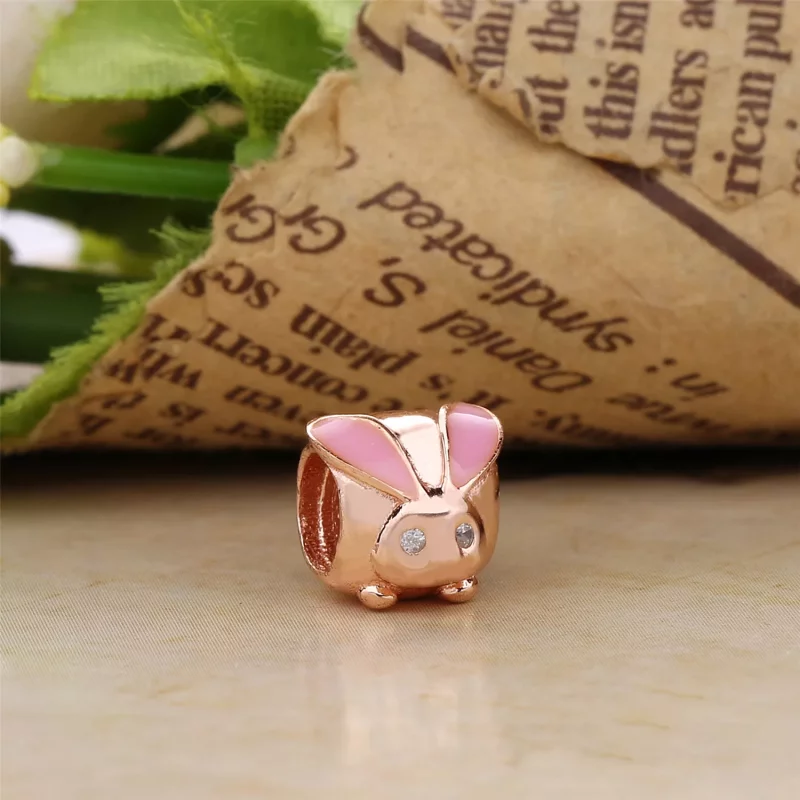 (imagen para) Charm en PANDORA Rose Conejo Lindo - Ver 2