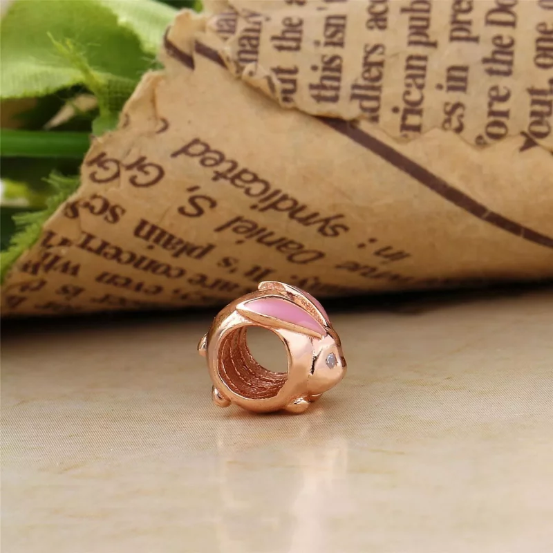 (imagen para) Charm en PANDORA Rose Conejo Lindo - Ver 3
