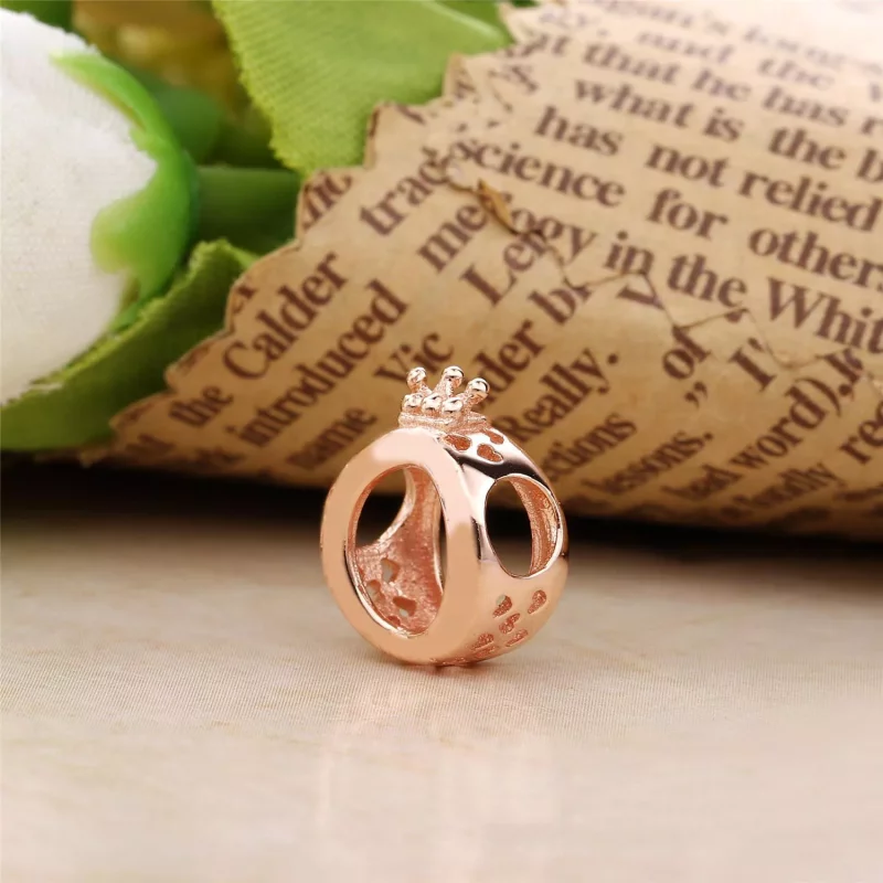 (imagen para) Charm en PANDORA Rose Corona PANDORA O - Ver 3