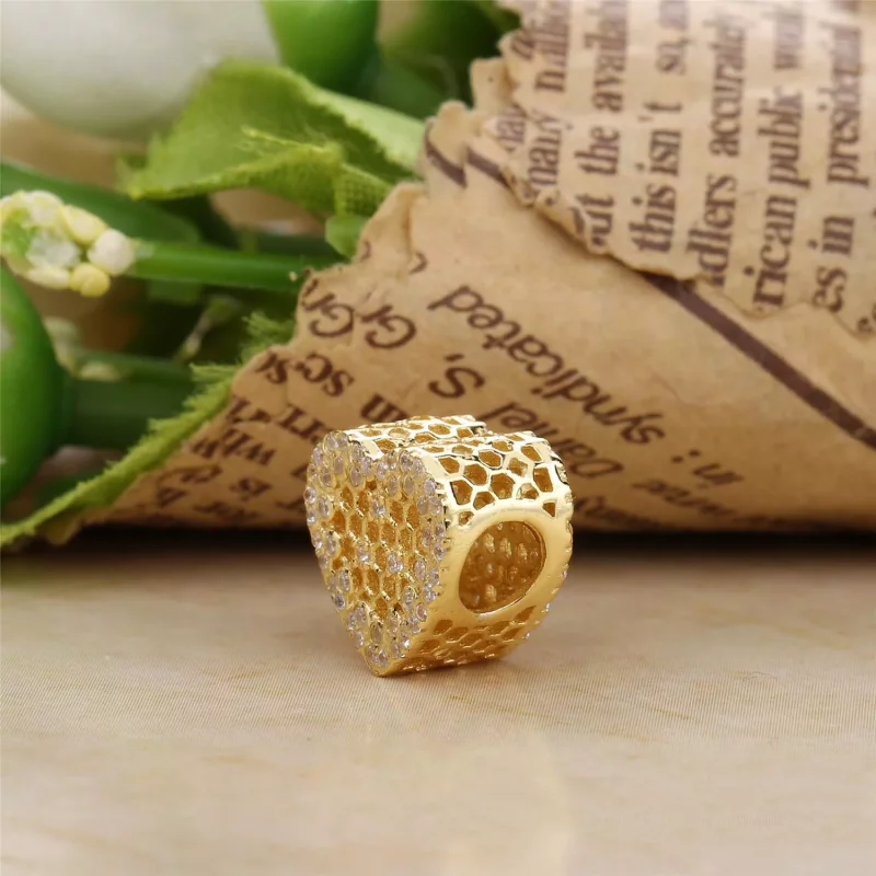 (imagen para) Charm en PANDORA Shine Nido de Abeja - Ver 3