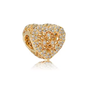 (imagen para) Charm en PANDORA Shine Nido de Abeja