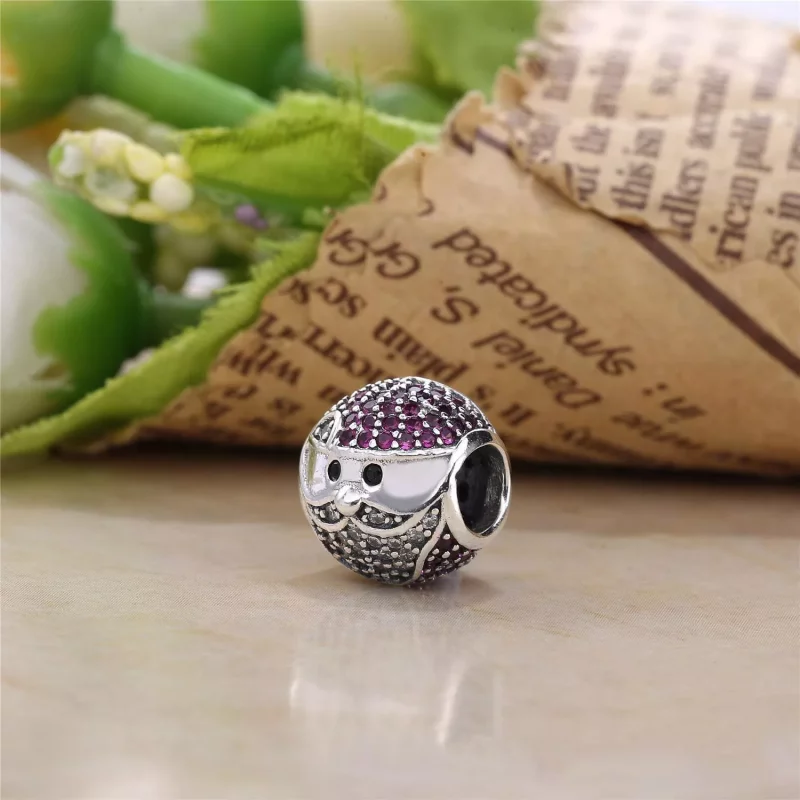 (imagen para) Charm en plata de ley Alegre Pap&aacute; Noel - PANDORA - Ver 3