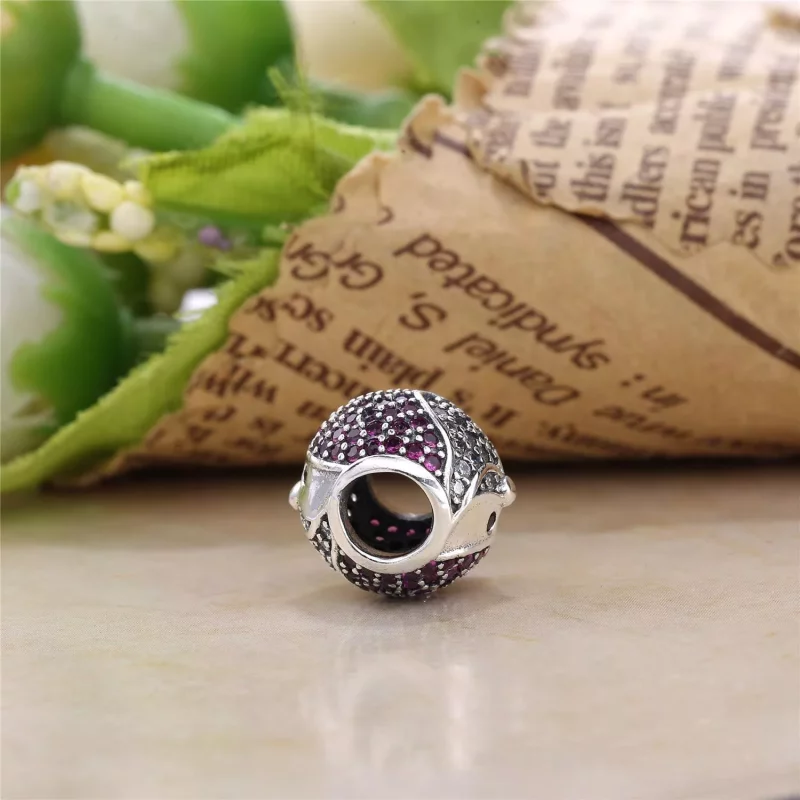 (imagen para) Charm en plata de ley Alegre Pap&aacute; Noel - PANDORA - Ver 4