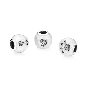 Charm en plata de ley Amo a mis mascotas PANDORA (imagen para) Charm en plata de ley Amo a mis mascotas PANDORA
