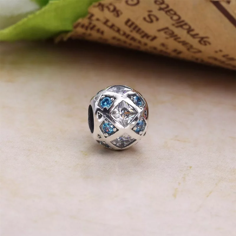 (imagen para) Charm en plata de ley Amor cruzado PANDORA - Ver 3