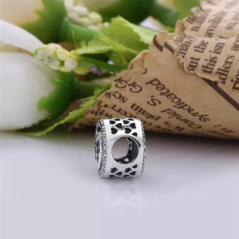 (imagen para) Charm en plata de ley Amor Mickey & Minnie - PANDORA - Ver 3