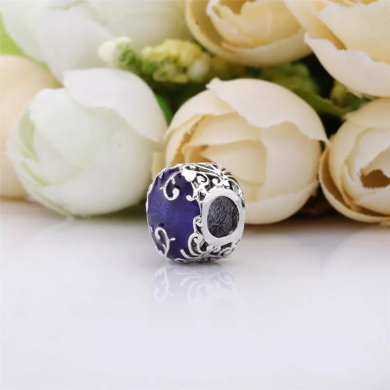(imagen para) Charm en plata de ley Belleza Real - PANDORA - Ver 4