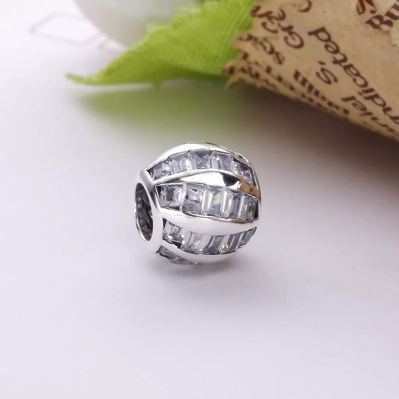 (imagen para) Charm en plata de ley Bola chispeante PANDORA - Ver 2
