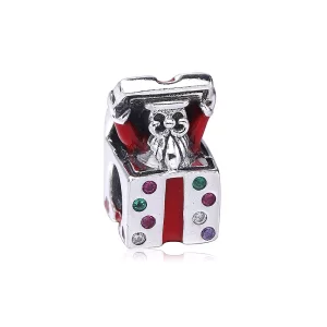 Charm en plata de ley Caja de regalo PANDORA (imagen para) Charm en plata de ley Caja de regalo PANDORA
